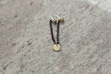 Load image into Gallery viewer, Modern Mini Double Disc Earring with Chain-ONE SIDE ONLY